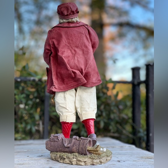 Clothtique Possible Dreams vintage golfing Santa Clause Christmas - Picture 5 of 6